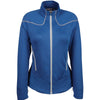 North End Women's Nautical Blue Two-Tone Brush Back Jacket