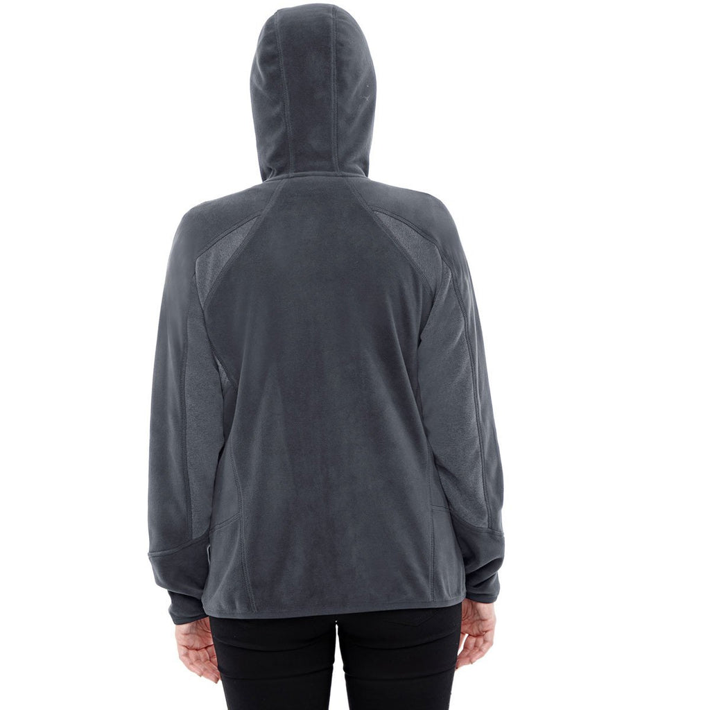 North End Women's Carbon/Black Polartec Active Jacket