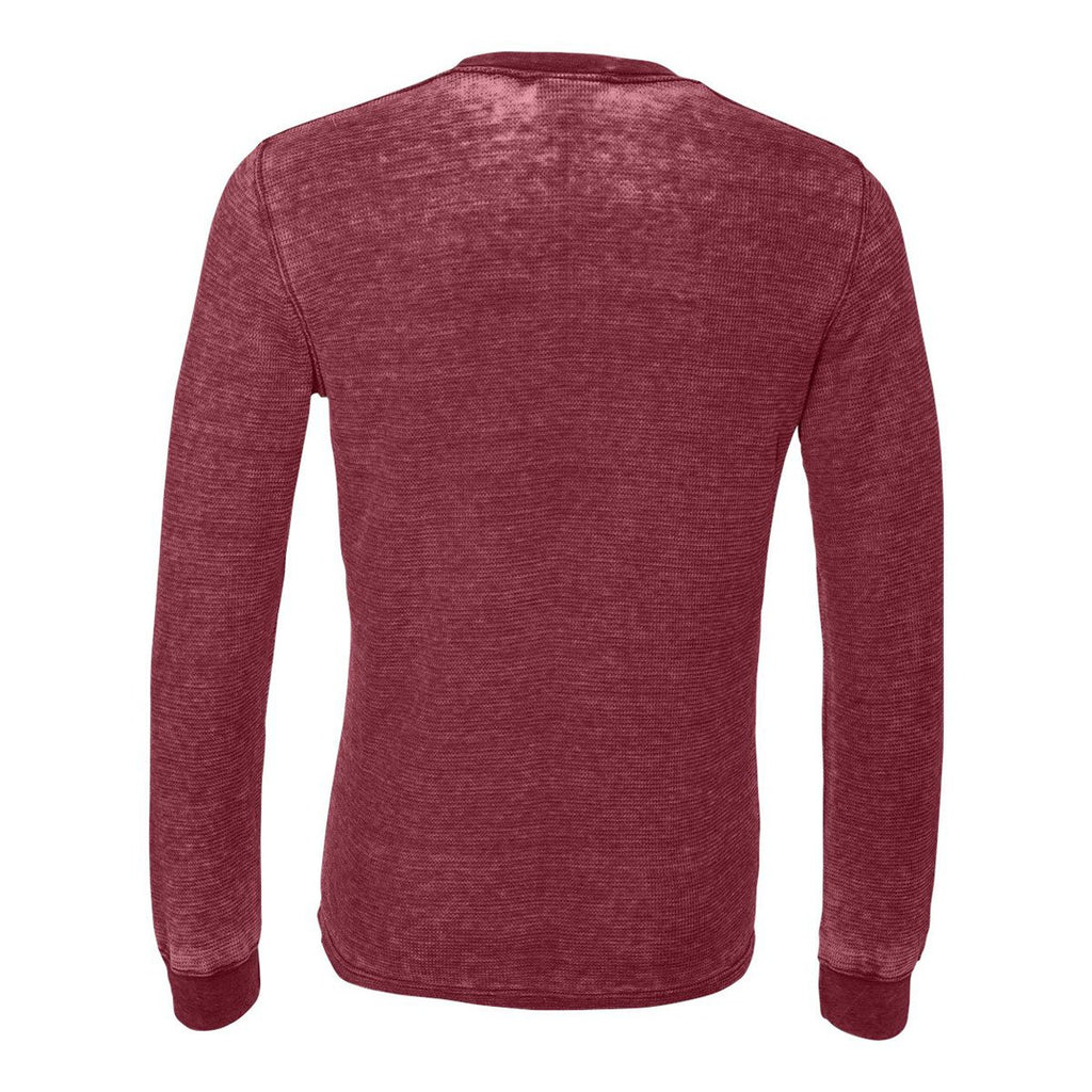J. America Men's Simply Red Vintage Zen Thermal Long Sleeve T-Shirt