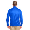 UltraClub Men's Royal Cool & Dry Sport Performance Interlock Quarter-Zip Pullover