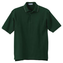 Extreme Men's Forest Green Cotton Jersey Polo