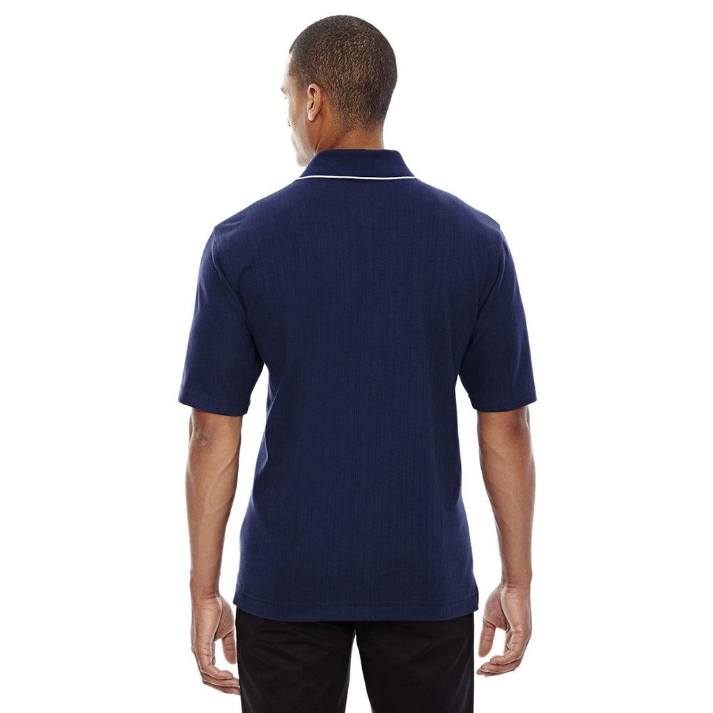 Extreme Men's Classic Navy Edry Needle-Out Interlock Polo