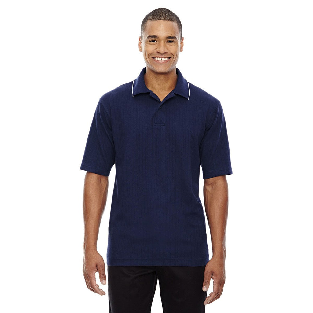 Extreme Men's Classic Navy Edry Needle-Out Interlock Polo