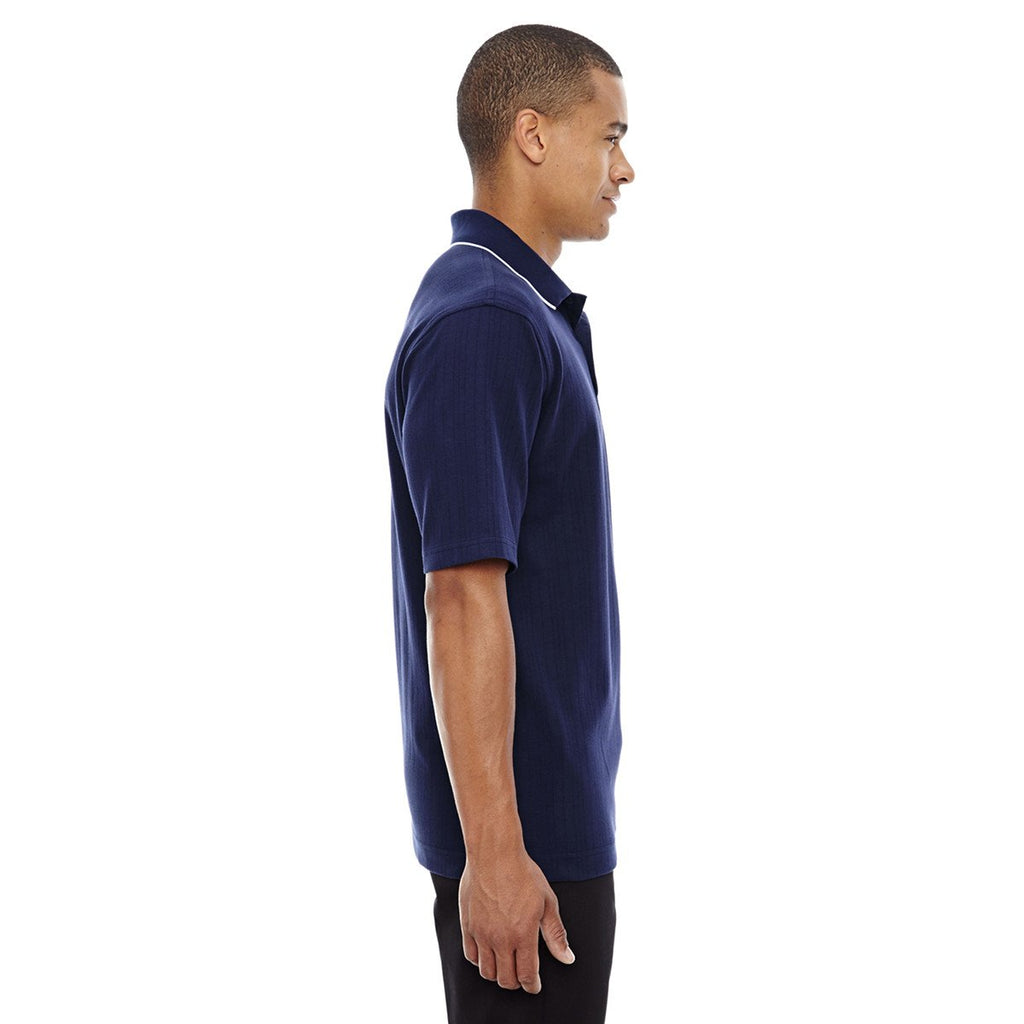 Extreme Men's Classic Navy Edry Needle-Out Interlock Polo