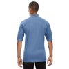 Extreme Men's Lake Blue Edry Needle-Out Interlock Polo