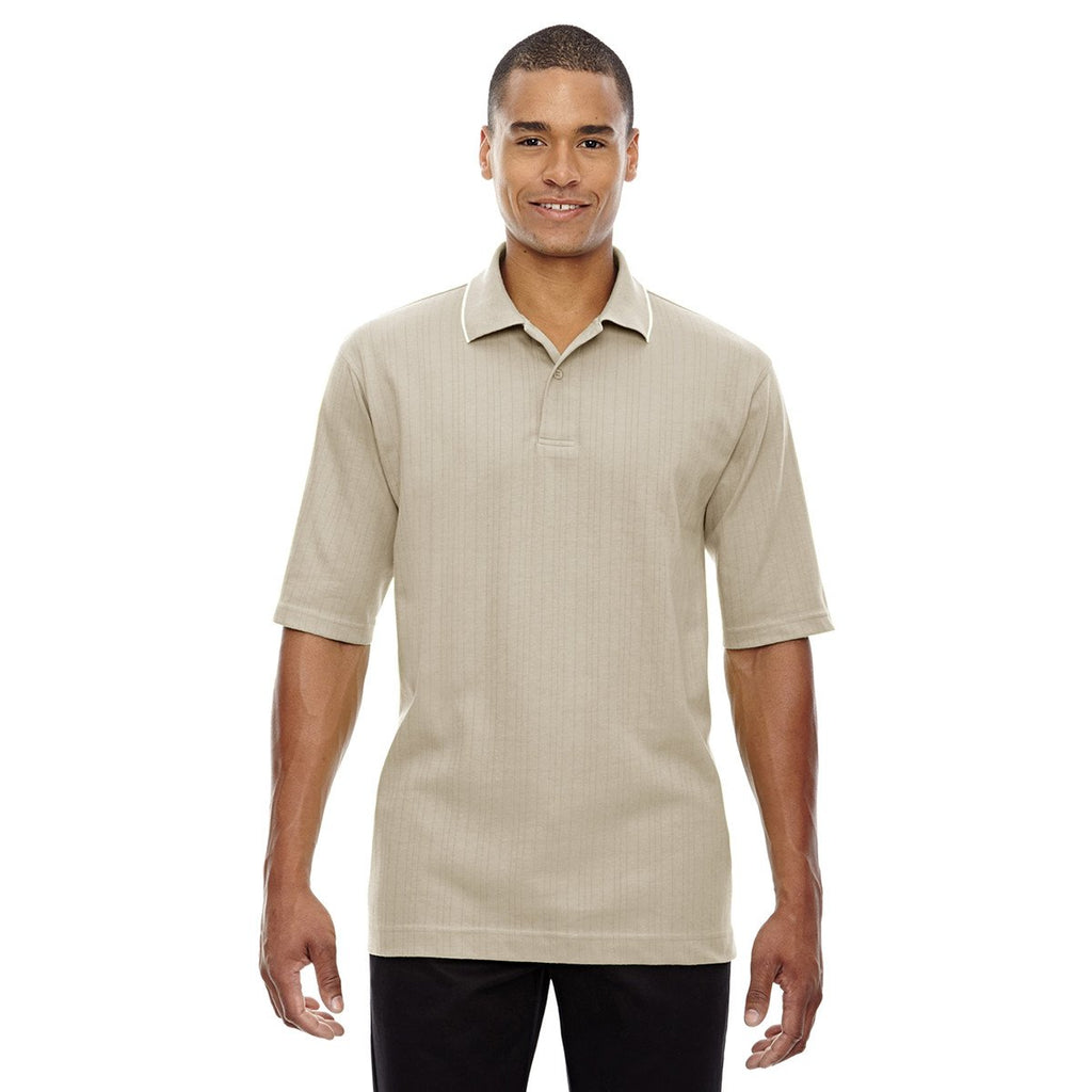Extreme Men's Sand Dune Edry Needle-Out Interlock Polo