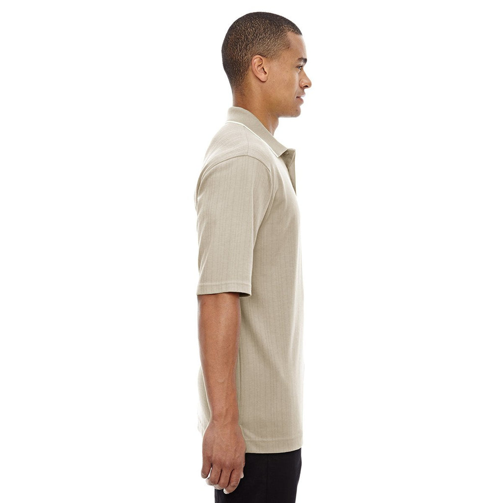 Extreme Men's Sand Dune Edry Needle-Out Interlock Polo