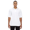 Extreme Men's White Edry Needle-Out Interlock Polo