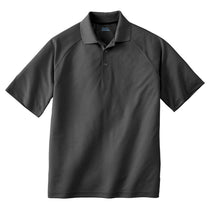 Extreme Men's Black Silk Eperformance Pique Polo
