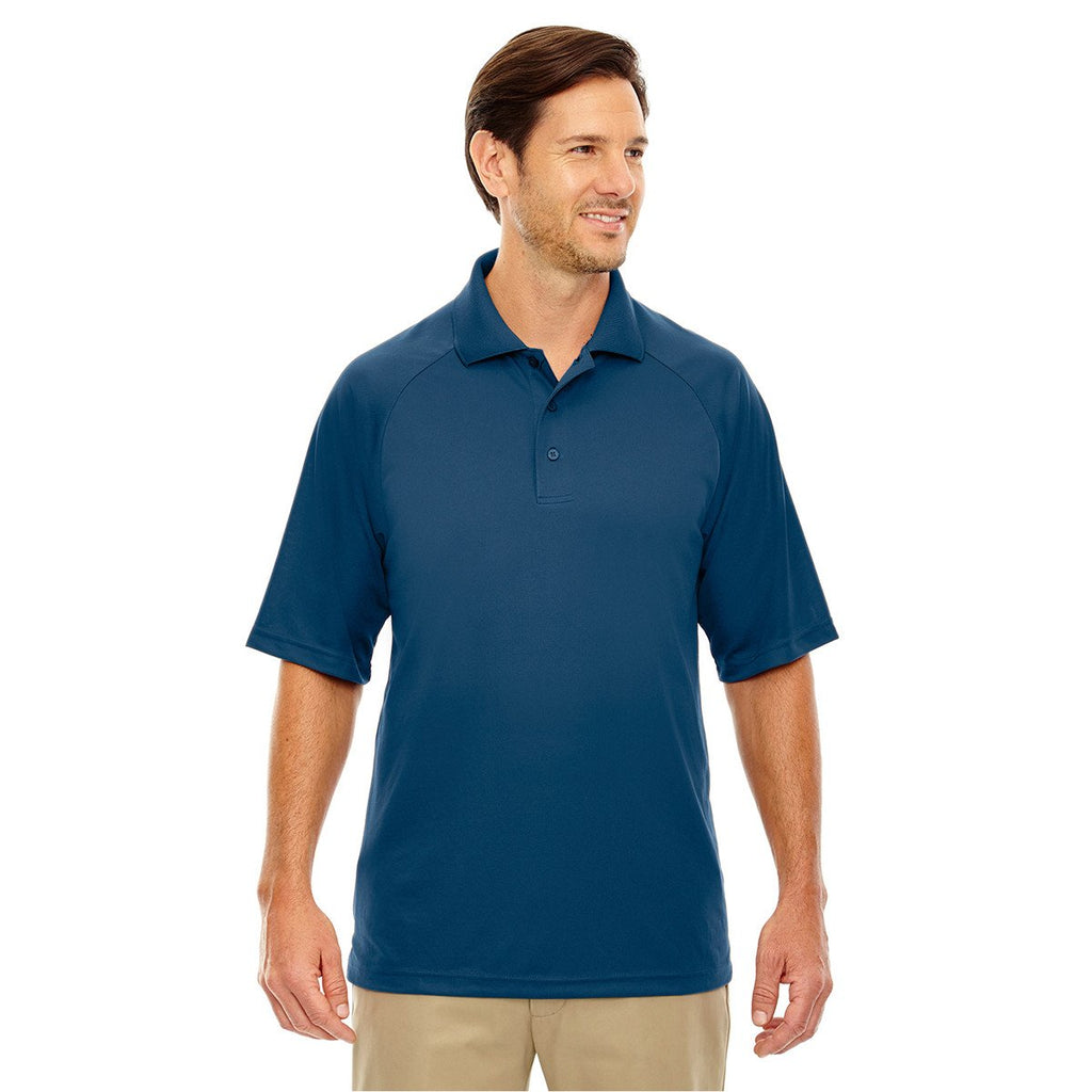 Extreme Men's Ceramic Blue Eperformance Pique Polo