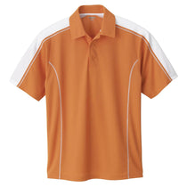 Extreme Men's Hibiscus/White Eperformance Pique Colorblock Polo