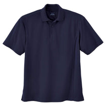 Extreme Men's Classic Navy Eperformance Jacquard Pique Polo