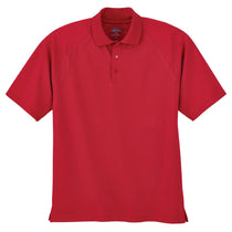 Extreme Men's Classic Red Eperformance Ottoman Textured Polo