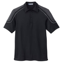Extreme Men's Black Edry Colorblock Polo