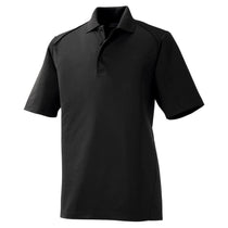 Extreme Men's Black Tall Eperformance Shield Snag Protection Short-Sleeve Polo
