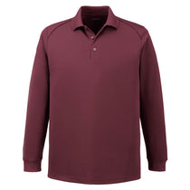Extreme Men's Burgundy Eperformance Snag Protection Long-Sleeve Polo