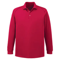 Extreme Men's Classic Red Eperformance Snag Protection Long-Sleeve Polo