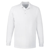 Extreme Men's White Eperformance Snag Protection Long-Sleeve Polo