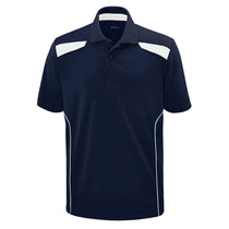 Extreme Men's Classic Navy Eperformance Tempo Recycled Polyester Performance Textured Polo