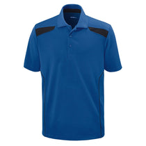 Extreme Men's Nautical Blue Eperformance Tempo Recycled Polyester Performance Textured Polo