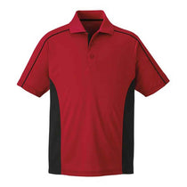 Extreme Men's Classic Red Eperformance Fuse Snag Protection Plus Colorblock Polo