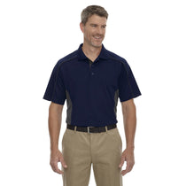 Extreme Men's Classic Navy Tall Eperformance Fuse Snag Protection Plus Colorblock Polo