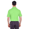 UltraClub Men's Light Green Cool & Dry 8 Star Elite Performance Interlock Polo