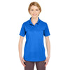 UltraClub Women's Royal Cool & Dry 8 Star Elite Performance Interlock Polo