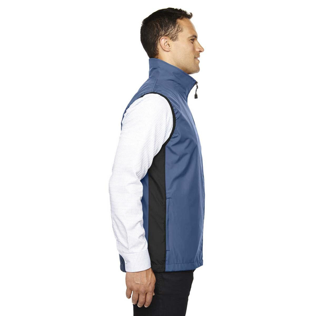 North End Men's Glacier Blue Techno Lite Activewear Vest