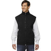 North End Men's Black Three-Layer Light Bonded Performance Vest