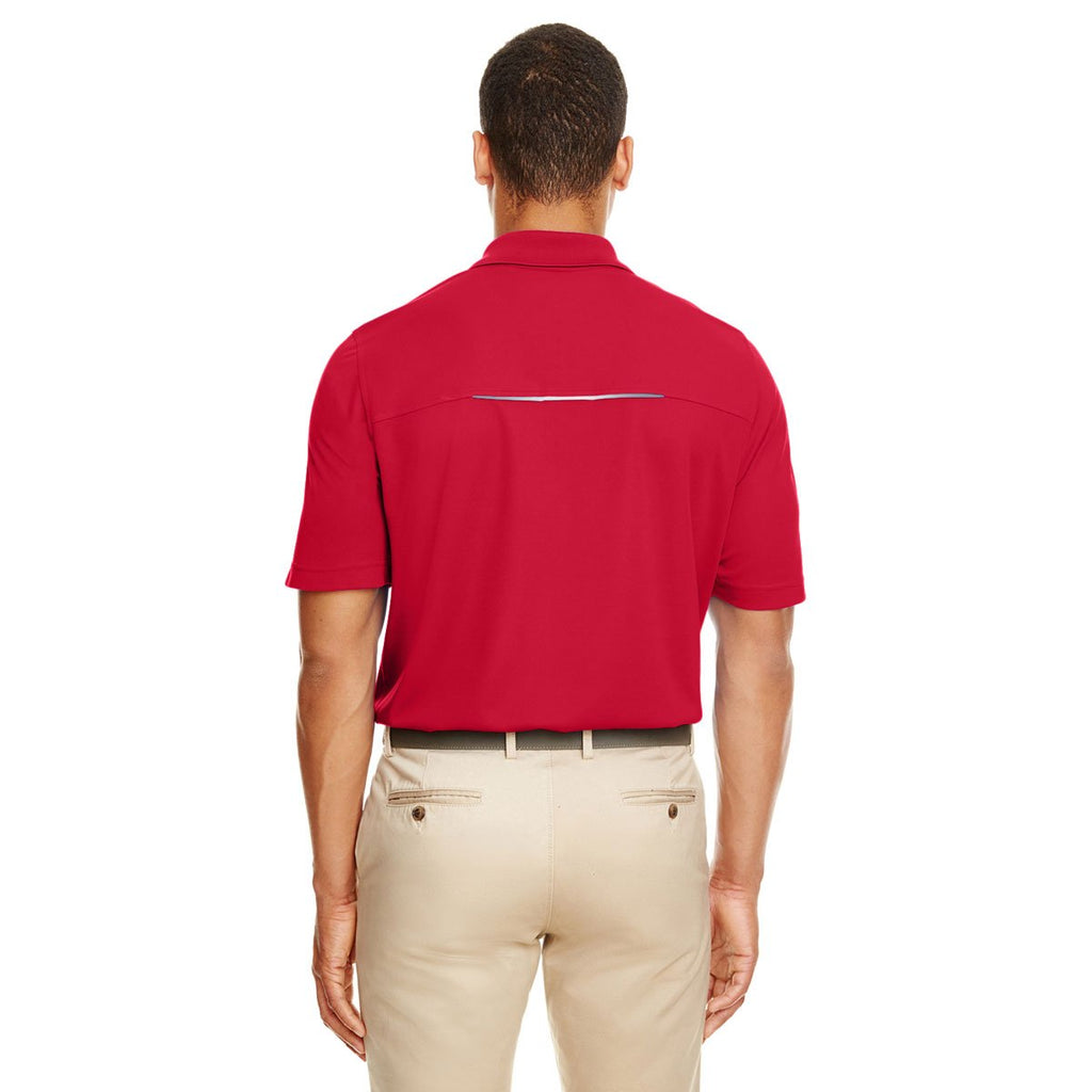 Core 365 Men's Classic Red Radiant Performance Pique Polo