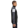 North End Men's Black Quick Performance Interlock Half-Zip Top