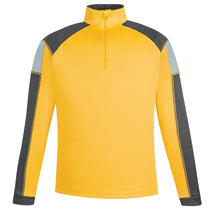 North End Men's Campus Gold Quick Performance Interlock Half-Zip Top