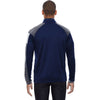 North End Men's Classic Navy Quick Performance Interlock Half-Zip Top