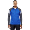 North End Men's True Royal Quick Performance Interlock Half-Zip Top