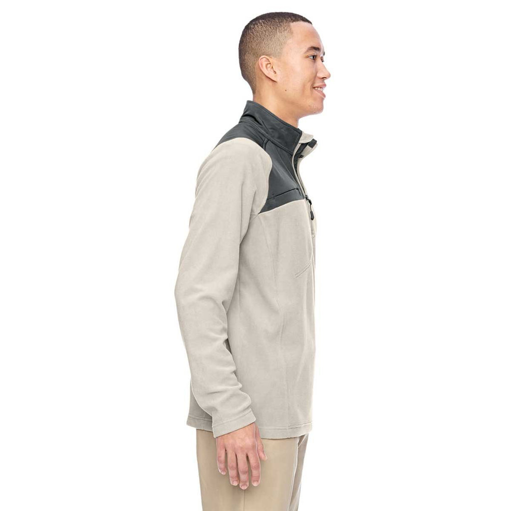 North End Men's Stone Excursion Fleece Half-Zip
