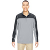 North End Men's Black Excursion Circuit Performance Half-Zip