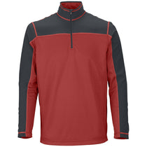 North End Men's Rust Excursion Circuit Performance Half-Zip
