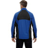North End Men's Nautical Blue Performance Stretch Wind Shirt