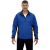 North End Men's Nautical Blue Performance Stretch Wind Shirt