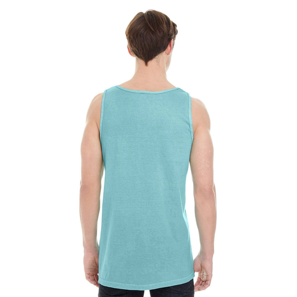 Comfort Colors Men's Chalky Mint 6.1 oz. Pocket Tank
