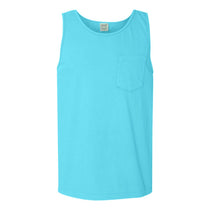 Comfort Colors Men's Lagoon Blue 6.1 oz. Pocket Tank