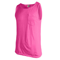 Comfort Colors Men's Peony 6.1 oz. Pocket Tank