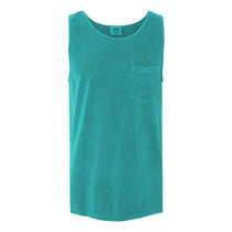 Comfort Colors Men's Seafoam 6.1 oz. Pocket Tank