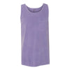 Comfort Colors Men's Violet 6.1 oz. Pocket Tank