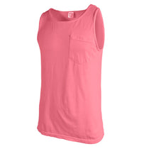 Comfort Colors Men's Watermelon 6.1 oz. Pocket Tank