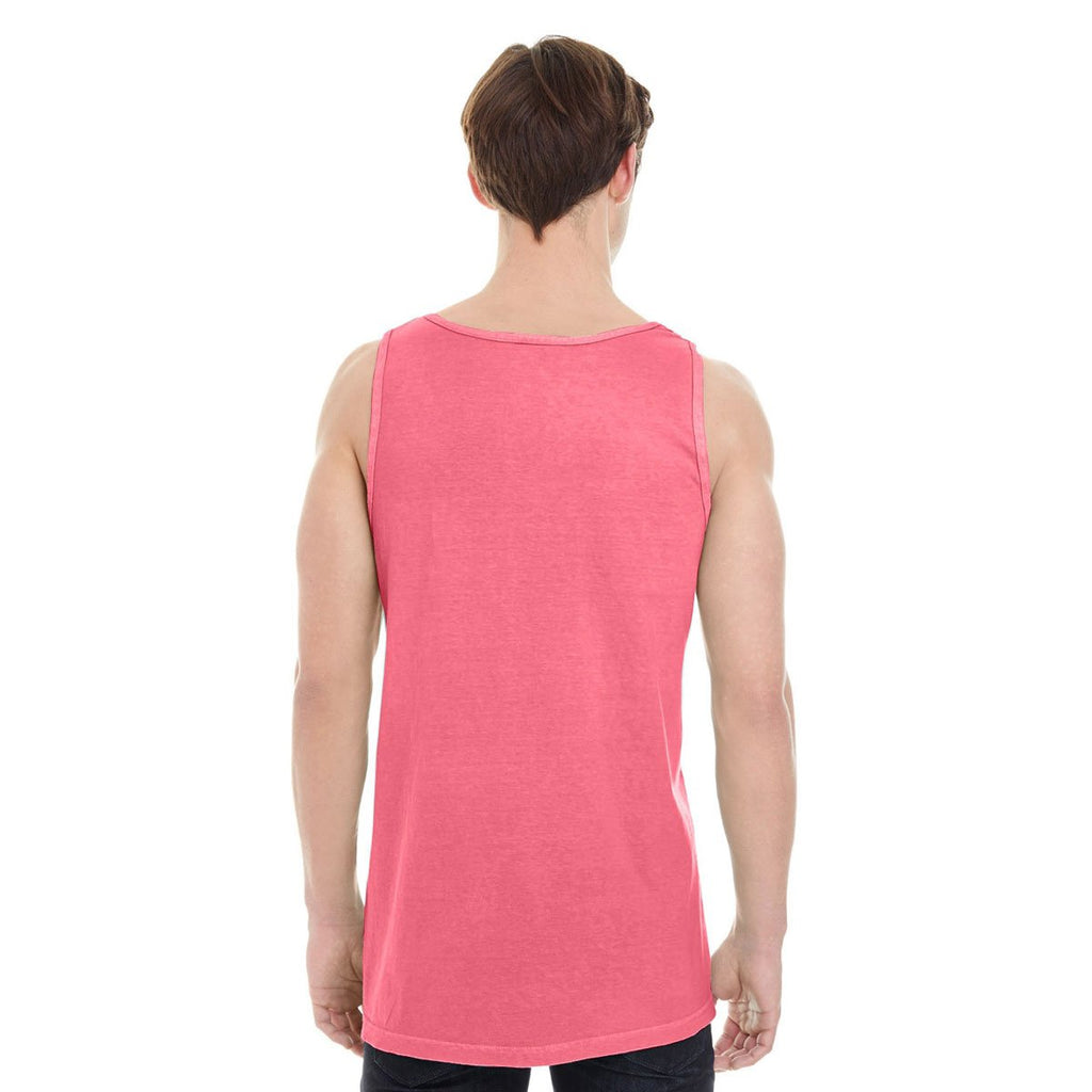 Comfort Colors Men's Watermelon 6.1 oz. Pocket Tank