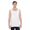 Comfort Colors Men's White 6.1 oz. Pocket Tank