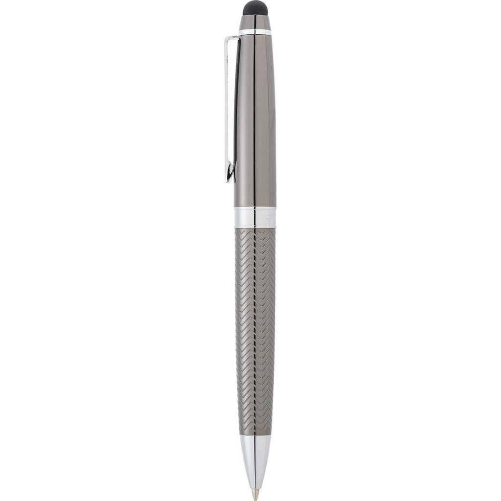 Cutter & Buck Charcoal Pacific Dual Ballpoint Stylus