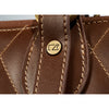 Cutter & Buck Brown Bainbridge Quilted Leather Tote